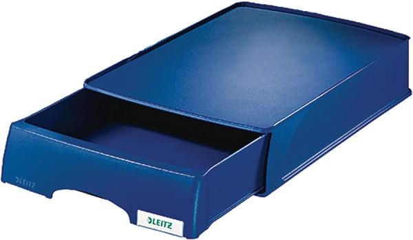 LEITZ Plus Briefkorb A4 52100035 blau