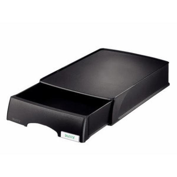 Leitz briefkorb-schublade plus a4 5210095 schwarz - Leitz-5210095-4002432393534
