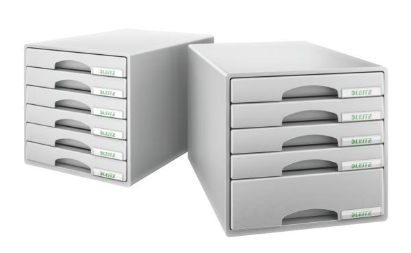 Leitz schubladenbox plus grau 52110085 5 fächer - Leitz-52110085-4002432102310-03.jpg