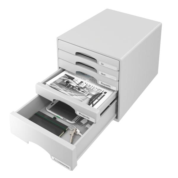 Leitz schubladenbox plus grau 52110085 5 fächer - Leitz-52110085-4002432102310-04.jpg