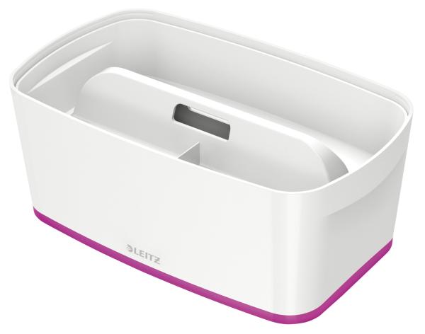 Leitz mybox klein, mit deckel 5lt 5229-10-62 weiss/violett - Leitz-5229-10-62-4002432121731-02.jpg