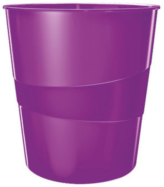 Leitz papierkorb wow 15 liter 52781062 violett - Leitz-52781062-4002432104420