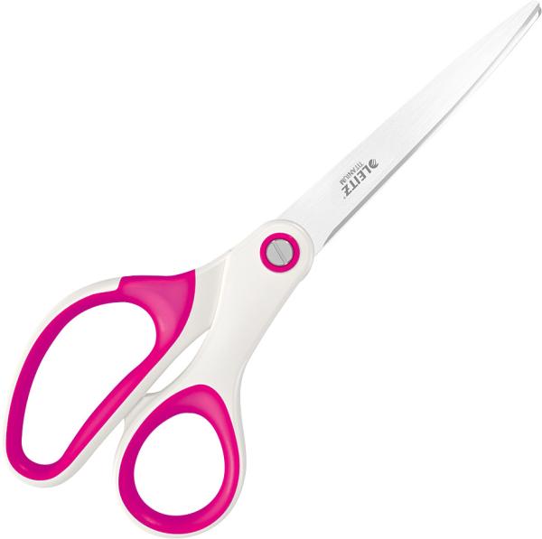 Leitz titan schere wow 53192023 weiss/pink 20.5cm - Leitz-53192023-4002432100460