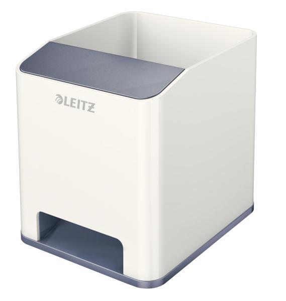 Leitz sound stifteköcher wow 53631001 perlweiss - Leitz-53631001-4002432113668