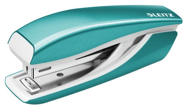 Leitz mini-heftgerät nexxt wow 5528 55281051 eisblau 10 blatt - Leitz-55281051-4002432103225
