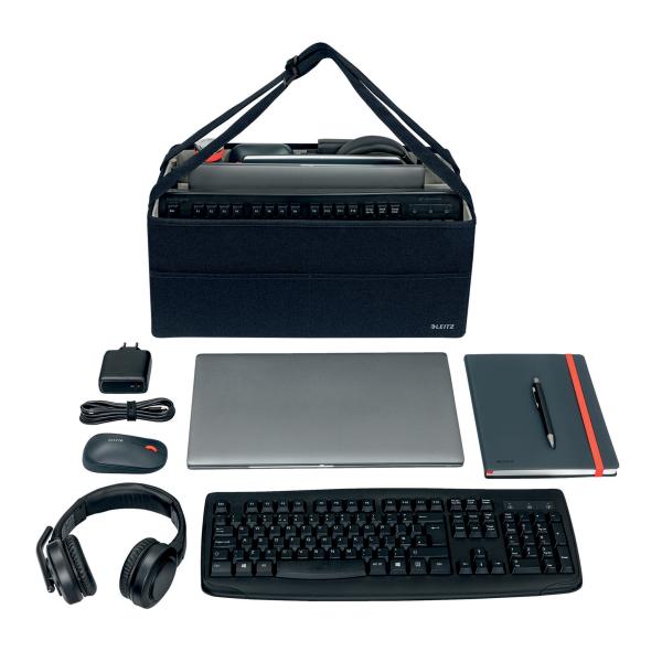 Leitz hot desk stofftasche 6444-00-89 samtgrau 3 fächer 46.5x21x20cm - Leitz-6444-00-89-4002432134625-03.jpg
