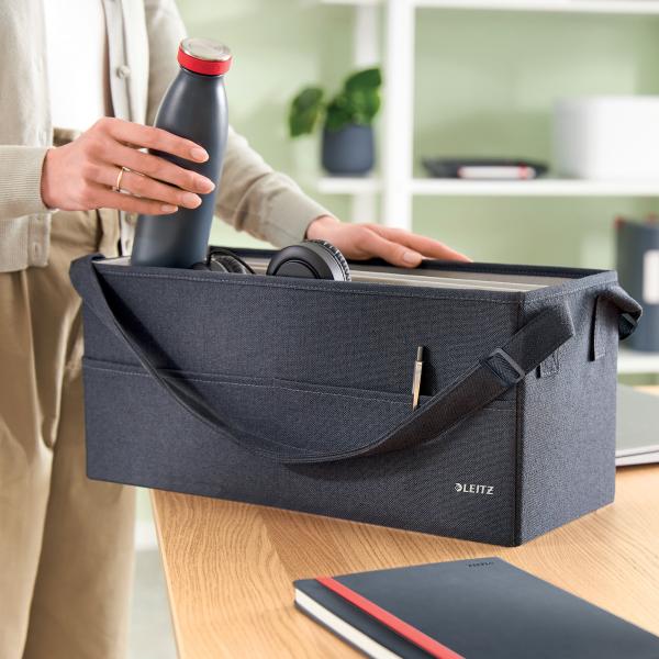 Leitz hot desk stofftasche 6444-00-89 samtgrau 3 fächer 46.5x21x20cm - Leitz-6444-00-89-4002432134625-07.jpg