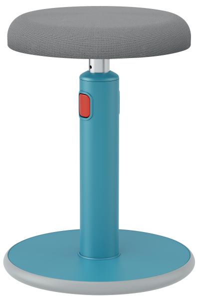 Leitz sitz/- stehhocker cosy 6518-00-61 blau sitzhöhe 46-79 cm 1 stk - Leitz-6518-00-61-4002432129461
