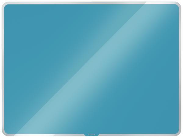 Leitz glass whiteboard cosy 7042-00-61 blau 78x48x6cm - Leitz-7042-00-61-4002432126064