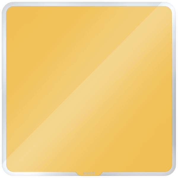 Leitz glass whiteboard cosy 7044-00-19 gelb 50x50x4cm - Leitz-7044-00-19-4002432126118