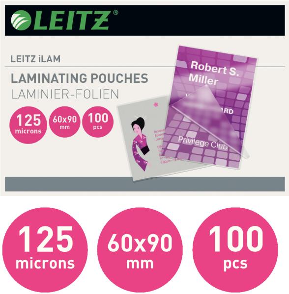 Leitz laminiertasche 60x90mm 73690002 glanz, 125my 100 stk - Leitz-73690002-4002432377107-02.jpg