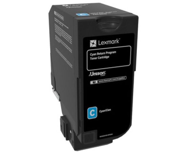 Lexmark toner-modul return cyan 74c20c0 cs720/725/cx725 3000 seiten - Lexmark-74c20c0-0734646601344