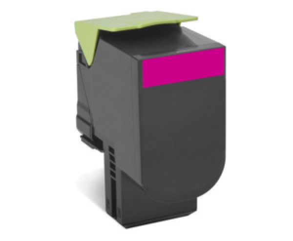 Lexmark toner-modul return magenta 80c2sm0 cx310/510 2000 seiten - Lexmark-80c2sm0-0734646481304