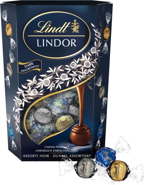 Lindt lindor kugeln 461131 assortiert 500g - Lindt-461131-7610400090575