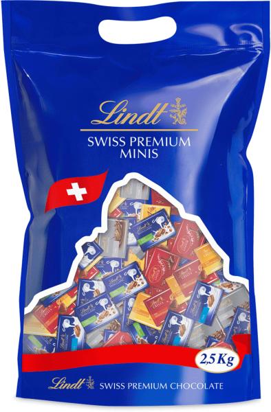 Lindt napolitains 491075 assortiert 2500g - Lindt-491075-7610400020725