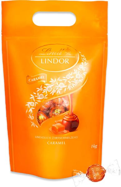 Lindt lindor kugeln 639557 caramel 1000g - Lindt-639557-4000539901560