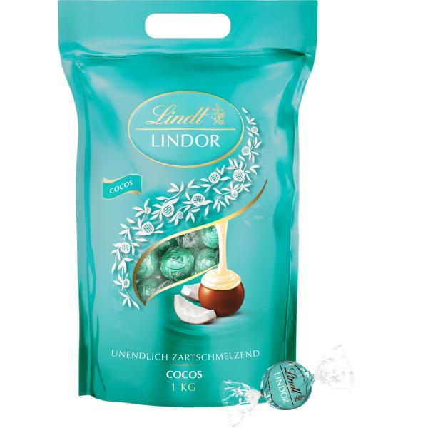 Lindt lindor kugeln 801516 kokosnuss 1000g - Lindt-801516-4000539499883