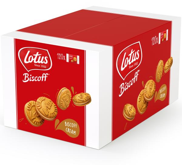 Lotus biscoff sandwich cream 73641 120 x 1 stk. - Lotus-73641-5410126016413