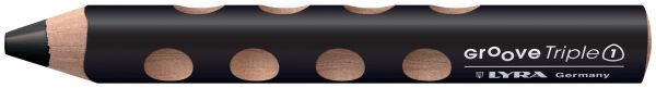Lyra farbstift groove triple 1 l3830099 black - Lyra-l3830099-4084900308486