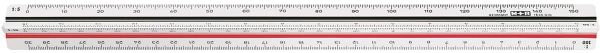 M+r dreikantmassstab 30cm 716300010 ingenieur - Mr-716300010-4004627300013