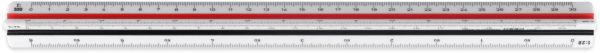M+r dreikantmassstab 30cm 716350010 berufschule - Mr-716350010-4004627305018