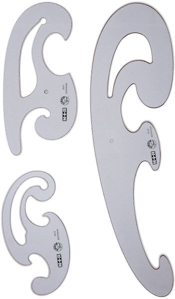 M+r burmesterkurvenset 13/17/32cm 770830030 3-teilig - Mr-770830030-4004627623013