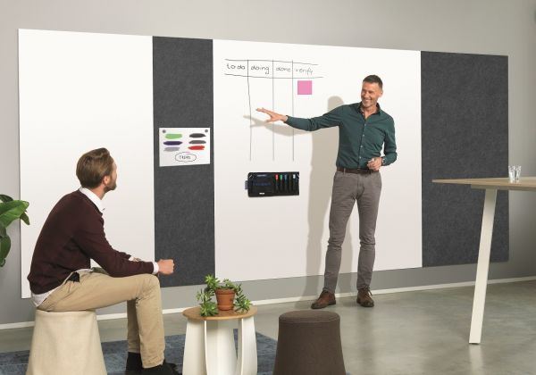 Magnetoplan infinity wall x acoustics 1010213 anthrazit 490x1980mm - Magnetoplan-1010213-4013695062037