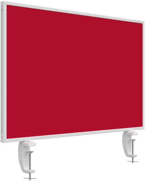 Magnetoplan tischtrennwand variopin 1108006 rot 800x500mm - Magnetoplan-1108006-4013695064444