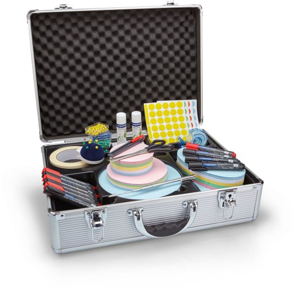 Magnetoplan moderationskoffer kompakt 1111511 aluminium - Magnetoplan-1111511-4013695025827