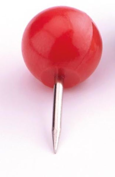 Magnetoplan pinwand-nadeln 111165106 rot, 6x17mm 100 stück - Magnetoplan-111165106-4013695053516