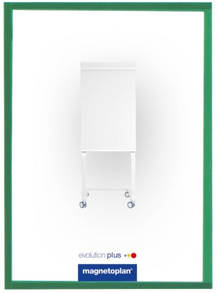 Magnetoplan magnetrahmen magnetofix a4 1130305 grün 5 stk. - Magnetoplan-1130305-4013695013664
