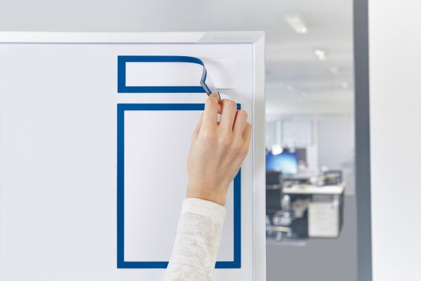 Magnetoplan magnetrahmen magnetofix 1131703 blau, topsign 232x52mm 5 stk. - Magnetoplan-1131703-4013695057248