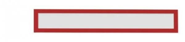 Magnetoplan magnetrahmen magnetofix 1131706 rot, topsign 232x52mm 5 stk. - Magnetoplan-1131706-4013695057262-03.jpg