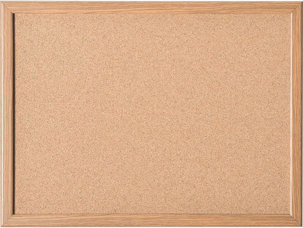 Magnetoplan korktafel mit holzrahmen 121923 800x600mm - Magnetoplan-121923-4013695016320