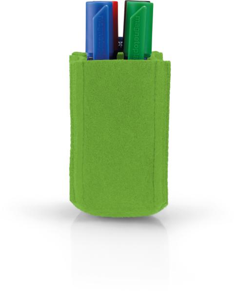 Magnetoplan stiftehalter magnetotray s 1227605 grün, filz recyceled - Magnetoplan-1227605-4013695062976-03.jpg