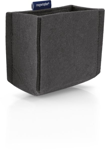 Magnetoplan stiftehalter magnetotray m 1227701 grau, filz recyceled - Magnetoplan-1227701-4013695062990