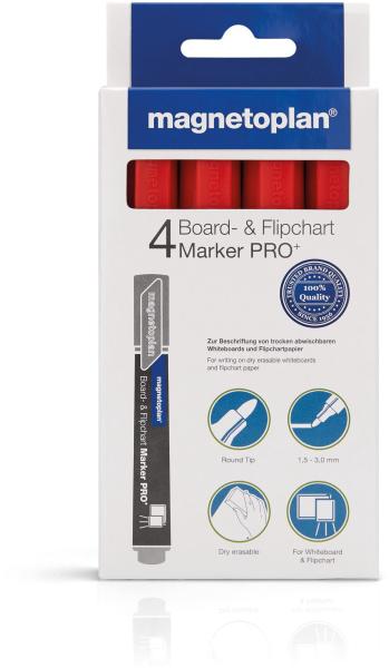 Magnetoplan kombimarker pro+ 1228106 rot 4 stk. - Magnetoplan-1228106-4013695024820-02.jpg