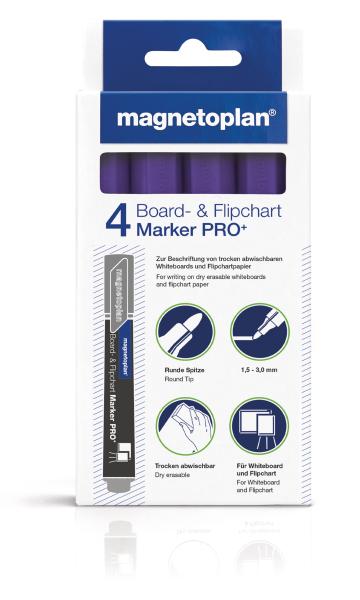 Magnetoplan kombimarker pro+ 1228119 lila 4 stk. - Magnetoplan-1228119-4013695063164-02.jpg