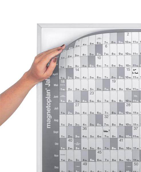 Magnetoplan jahresplaner-folie 1235125 835x590mm 2025 - Magnetoplan-1235125-4013695068442