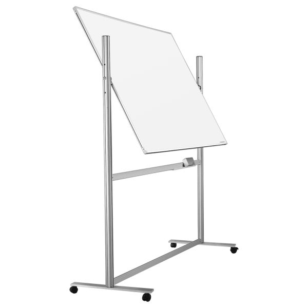 Magnetoplan ferroscript-whiteboard 1242918 drehbar, mobil 1800x1200mm - Magnetoplan-1242918-4013695003641
