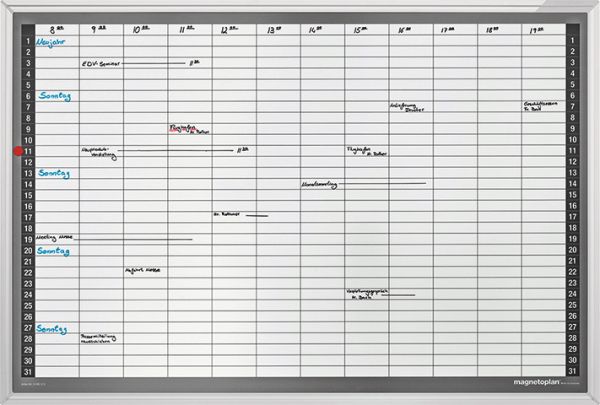 Magnetoplan monatsplaner cc 1249512s deutsch 920x625mm - Magnetoplan-1249512s-4013695013886