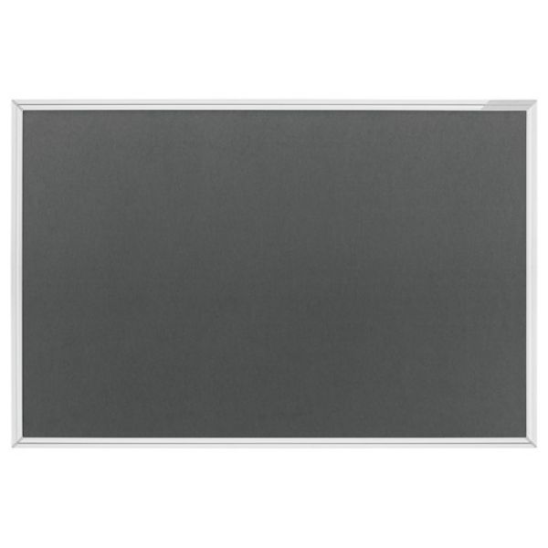Magnetoplan design-pinnboard sp 1415001 filz, grau 1500x1000mm - Magnetoplan-1415001-4013695031002
