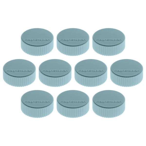 Magnetoplan magnet discofix magnum 1660003 hellblau, ca. 2kg 10 stk. - Magnetoplan-1660003-4013695010762