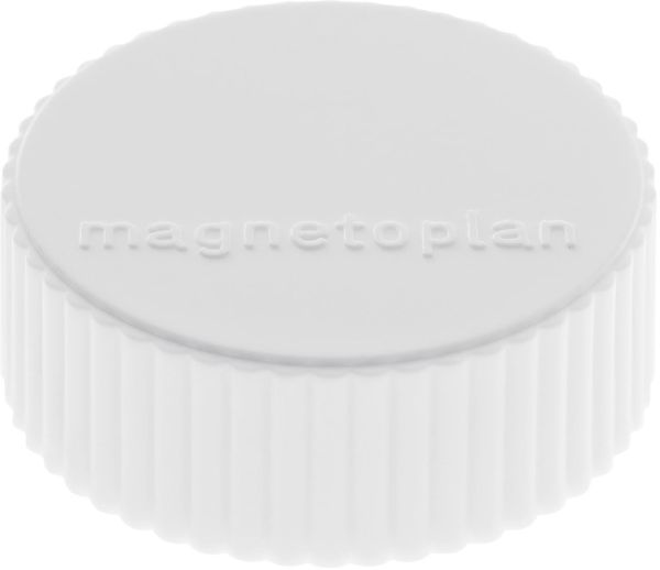 Magnetoplan haltemagnete magnum 16600400 weiss, blister 4 stk. - Magnetoplan-16600400-4013695020495