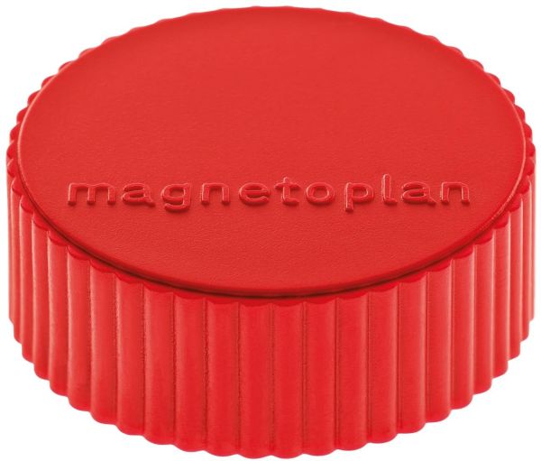 Magnetoplan haltemagnete magnum 16600406 rot, blister 4 stk. - Magnetoplan-16600406-4013695019871