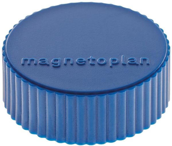 Magnetoplan haltemagnete magnum 16600414 dunkelblau, blister 4 stk. - Magnetoplan-16600414-4013695020556