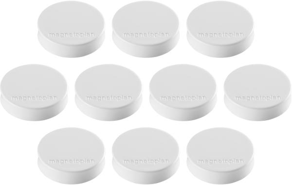 Magnetoplan magnet ergo medium 10 stk. 1664000 weiss 30mm - Magnetoplan-1664000-4013695043258-02.jpg