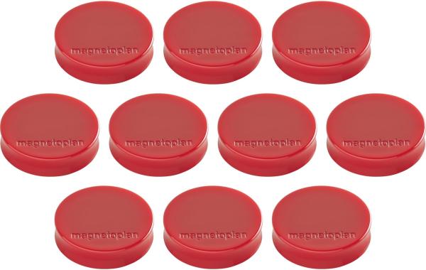Magnetoplan magnet ergo medium 10 stk. 1664006 rot 30mm - Magnetoplan-1664006-4013695043265-02.jpg