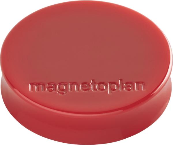 Magnetoplan magnet ergo medium 10 stk. 1664006 rot 30mm - Magnetoplan-1664006-4013695043265