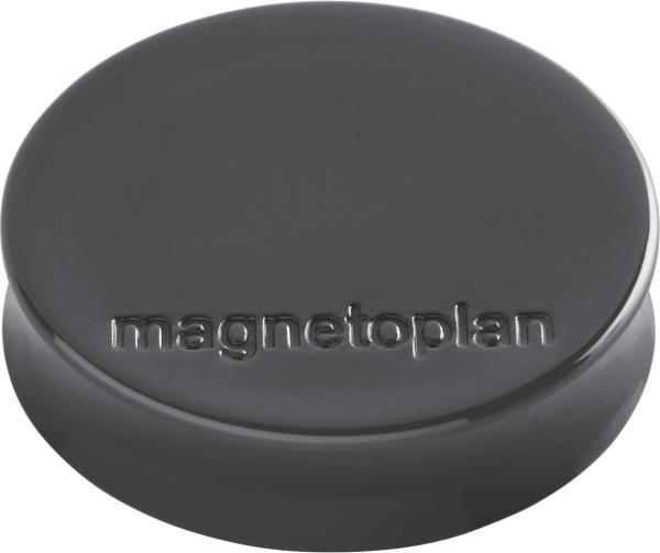 Magnetoplan magnet ergo medium 10 stk. 16640101 felsgrau 30mm - Magnetoplan-16640101-4013695044910